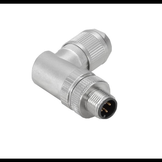 65545700ZY_WM M12 D Steckverbinder Cat.5 Push-in 90GRD